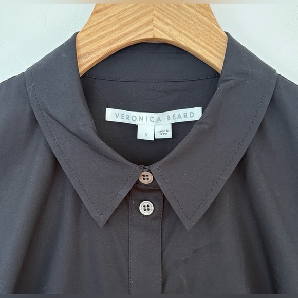 Veronica Beard gathered shirt dress. , sz : 6 - Picture 14 of 14